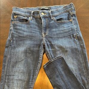 Express Women's Deep Indigo Skinny Jeans